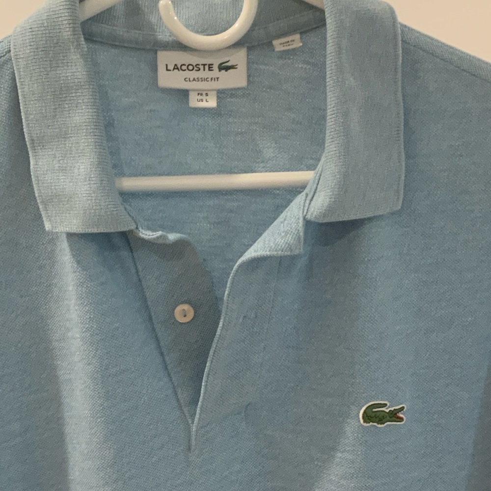 Lacoste Sky Blue Polo Shirt